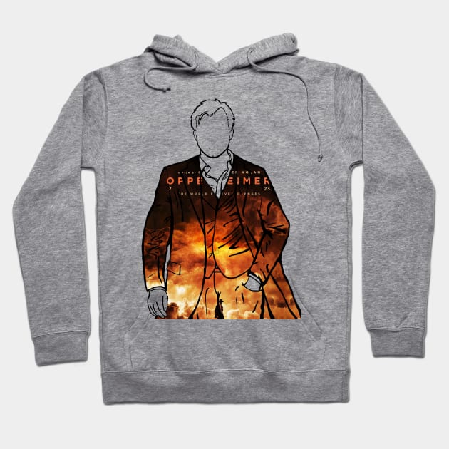 Christopher Nolan's Oppenheimer Hoodie by Youre-So-Punny